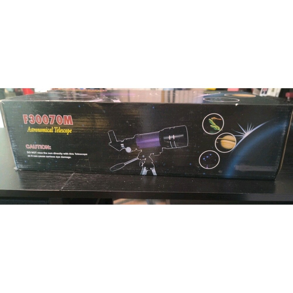 F30070M Astronomical Refractor Telescope — Brand New, Unopened